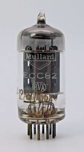 Mullard ecc82 12au7a - mullard, (toshiba)