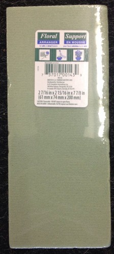 Floral support green foam - support,