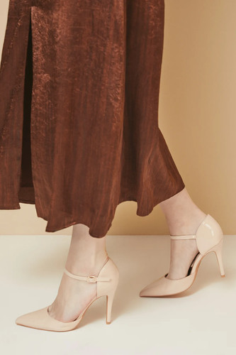 Wallis beige court shoes - wallis,