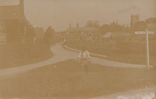 Rppc 1909 mavis - rppc, enderby
