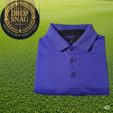 ? DS #782 – ProQuip Golf Polo – Purple / Moisture-Wicking / Size M