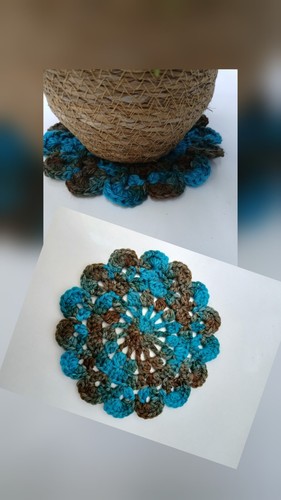 Crochet handmade plant pot - crochet,,