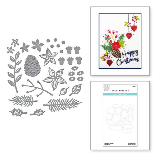 Spellbinders christmas blooms - christmas,