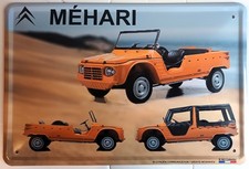 Metal plate Citroen Mehari -