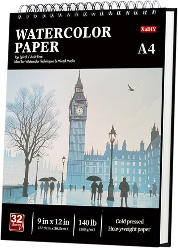 Watercolour paper pad - pad, for