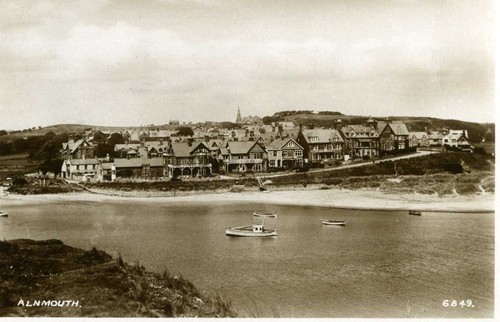Postcard alnmouth - postcard,