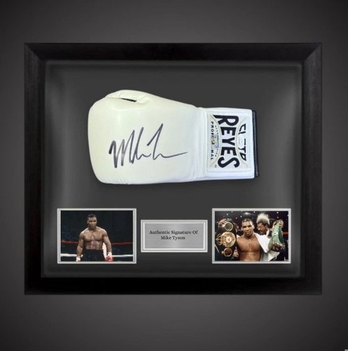 Framed mike tyson hand - framed,