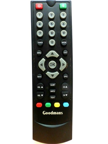 Goodmans freeview box remote - box,