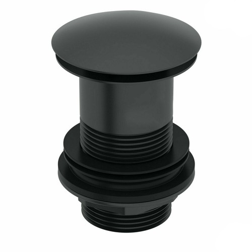 Black basin sink waste plug - basin,