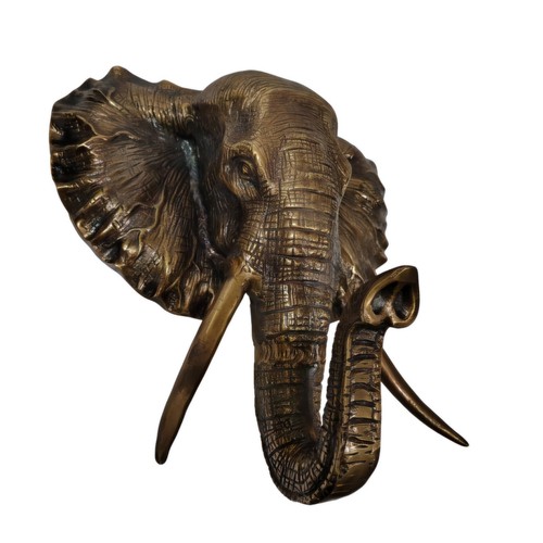 Large wall mount - large, elephant