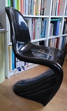 Rare (Black) S Chair by Verner