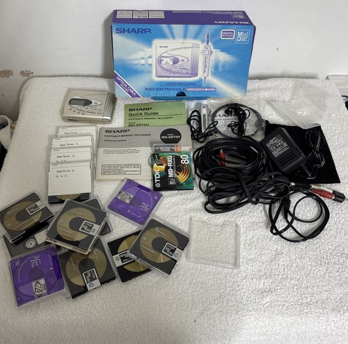 Vintage sharp minidisc - md,