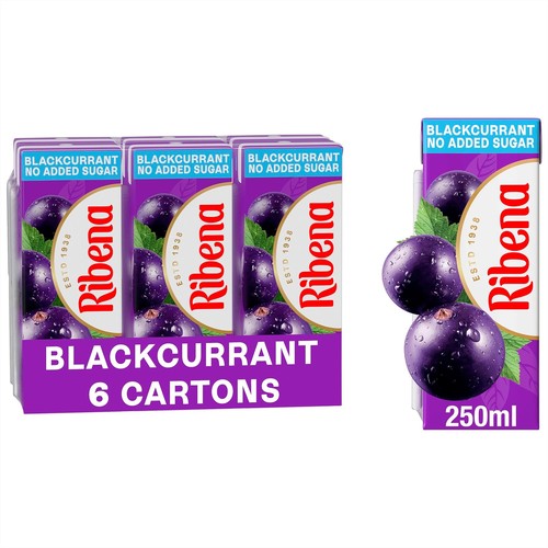 Ribena blackcurrant juice - ribena,