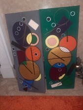 Set Of 2 Original Abstract