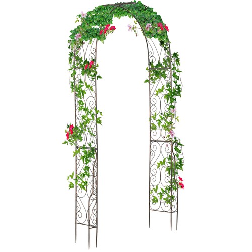 Outsunny metal garden - garden, arch
