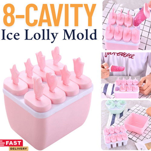 Ice lolly cream maker mold - cream,