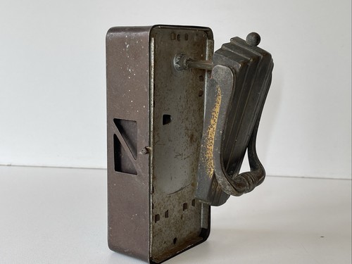 Vintage mechanical doorbell - vintage,