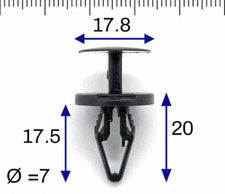 FIT FORD Plastic Trim Clips