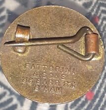 VINTAGE ENAMEL BADGE- FATTORINI & SONS 33 BARR STREET B'HAM 