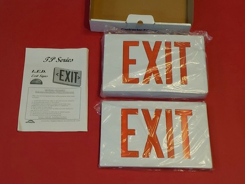 Astralite exit sign - astralite,
