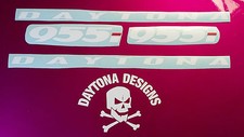 DAYTONA & 955i 2003 WHITE CUSTOM FAIRING SET OF GRAPHICS DECALS STICKERS