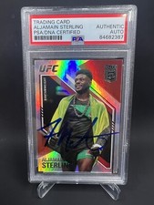 Aljamain Sterling Signed 2021