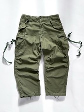 VINTAGE US ARMY FIELD TROUSERS CARGO PANTS M65 VIETNAM WAR 1970s MEDIUM MEN’S