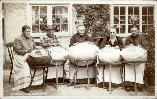 Lace makers cranfield - lace,