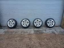 AUDI A3 8P SET OF 4 17" ALLOY WHEELS WITH TYRES 225/45 R17