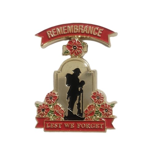 Lest forget red poppies - we,