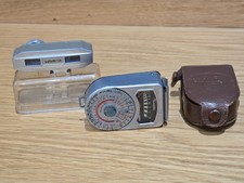 Vintage Watameter Shoe Mount Rangefinder + Minette IX Light Meter