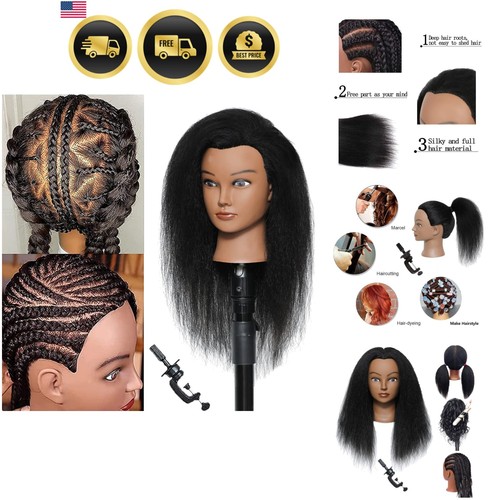 Mannequin head with human hair - head,