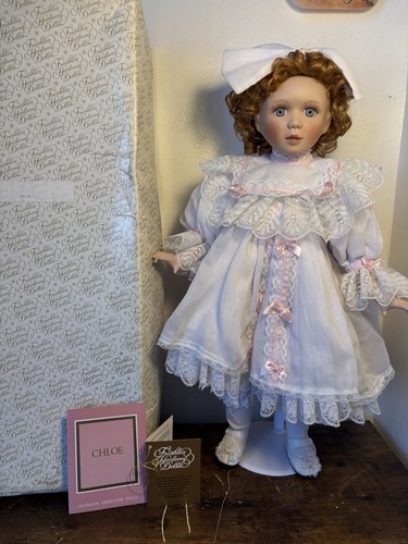 Porcelain doll franklin - doll,