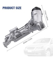 For Vauxhall Astra Insignia Zafira Vectra Oil Filter Cooler Housing Kit 1.6 1.8