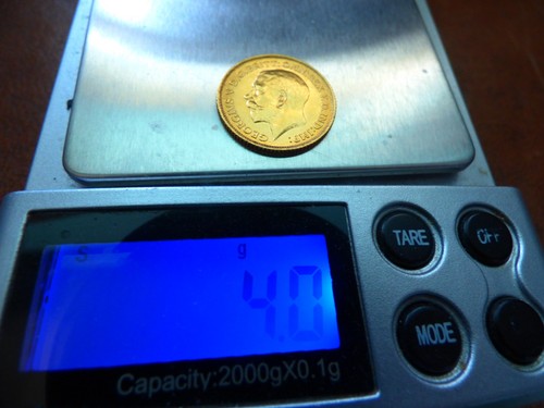 Australia 1915s 22ct gold half - 1915s,