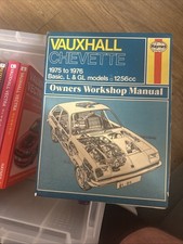 Haynes Manual Vauxhall Chevette 1975 - 1976 Basic L&GL Models  (SKU 27)