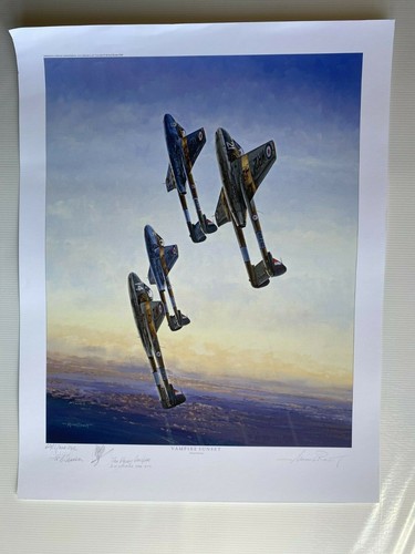 Rare jet aviation art - art, print