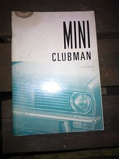 Austin/ BL Mini Clubman saloon/estate, Drivers Hanbook, 1970, AKD7348