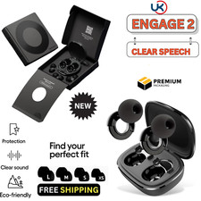 Loop Engage 2 Ear Plugs Everyday Noise Relief with Clear Speech for Social 16dB