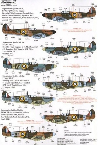 Supermarine spitfire - 1:32,