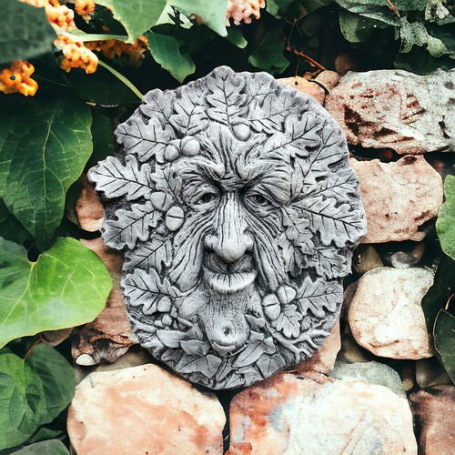Stone garden ornament - garden,