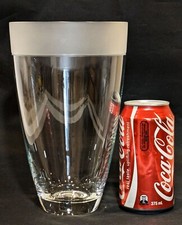 Tall Clear Crystal Glass Vase