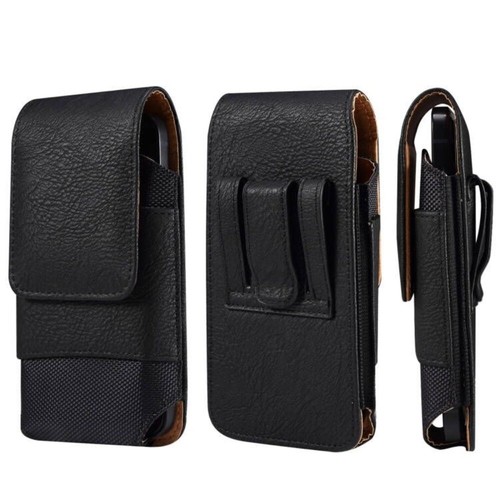Universal leather waist bag - leather,