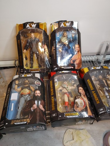 Wwe aew jazwares collectible - wwe,