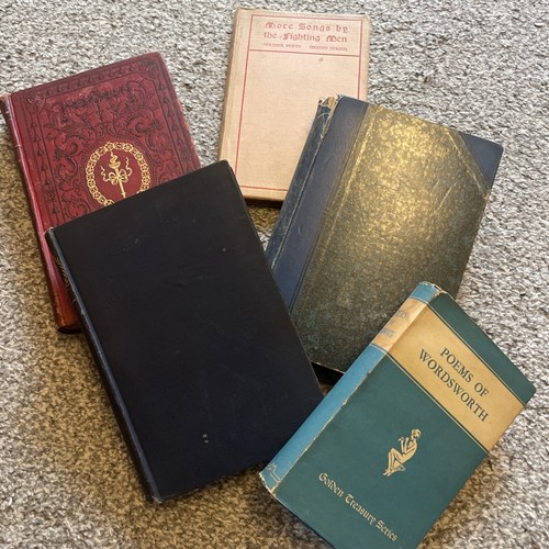 Antique poem books - poem, books.