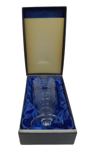 Wedgwood glass goblet - wedgwood,