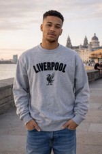 Liverpool FC Gray Crewneck