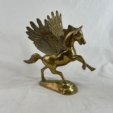 Vintage Solid Brass Pegasus