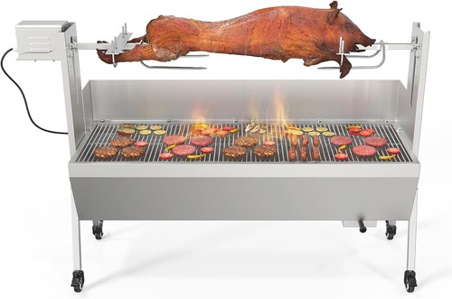 Roaster spit rotisserie bbq - roaster,