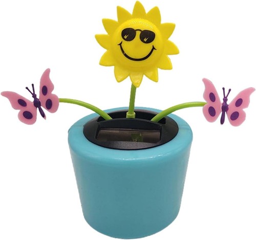 Cute solar dancing - cute, flowers